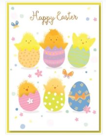 (image for) SEL EASTER CARD-HAPPY EASTER - STD
