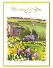 (image for) SEL EASTER CARD-THINKING OFYOU - STD