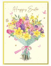 (image for) SEL EASTER CARD-HAPPY EASTER - STD