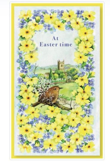 (image for) SEL EASTER CARD-AT EASTER TIME - MINI