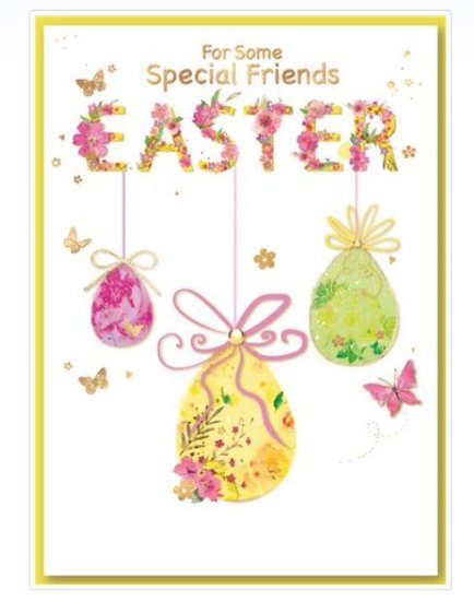 (image for) SEL EASTER CARD-SPECIAL FRIEND - STD