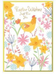 (image for) SEL EASTER CARD-JUST FOR YOU - STD