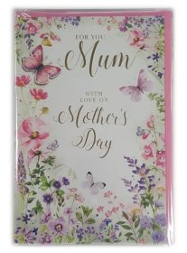(image for) SEL CARD-FOR YOU MUM WITH LOVE - MEDIUM