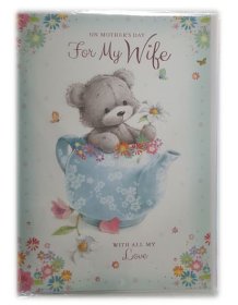 (image for) SEL CARD-ON MOTHERS DAY MYWIFE - LARGE