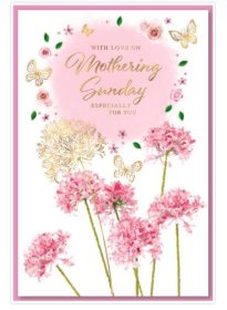 (image for) SEL CARD-ON MOTHERING SUNDAY - MEDIUM