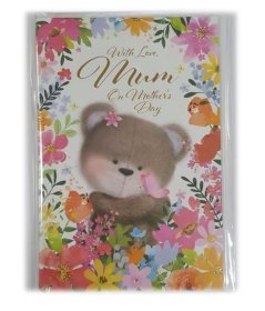 (image for) SEL CARD-WITH LOVE MUM - MEDIUM