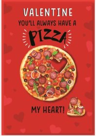 (image for) SEL VALENTINE-MY HEART PIZZA - STD