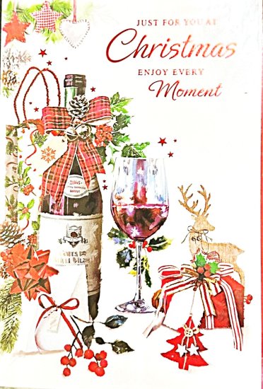 (image for) XMAS CARD ENJOY EVERY MOMENT - LARGE