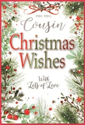 (image for) XMAS CARD FOR YOU COUSIN