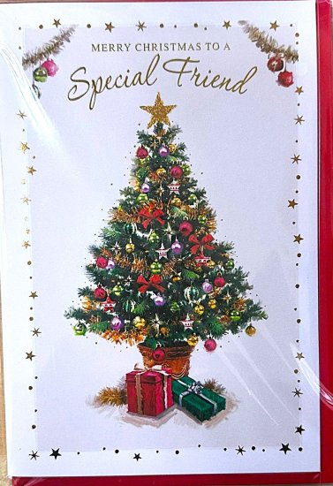 (image for) XMAS CARD TO A SPECIAL FRIEND - STD