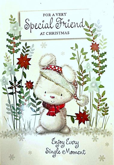 (image for) XMAS CARD FOR SPECIAL FRIEND - STD