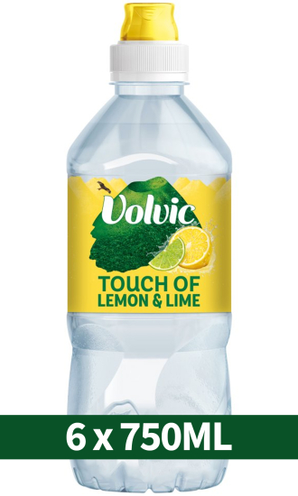 (image for) VOLVIC WATER LEMON & LIME SPOR