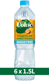 (image for) VOLVIC TOF MANGO PASSION SUGAR FREE - 1.5L