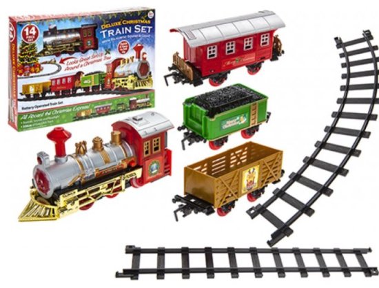 (image for) XMAS TRAIN SET WITH SOUND&LIGH - 14S