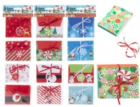 (image for) XMAS ENVELOPE GIFT BOXES ASST