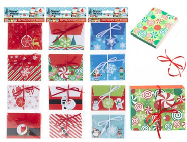 (image for) XMAS ENVELOPE GIFT BOXES ASST