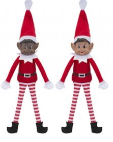 (image for) XMAS ELF BLK/ASIANBOYW/HAT - 12"