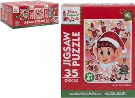 (image for) XMAS ELF JIGSAW PUZZLE 35S - 15X21