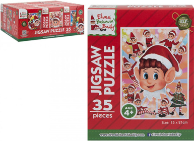 (image for) XMAS ELF JIGSAW PUZZLE 35S