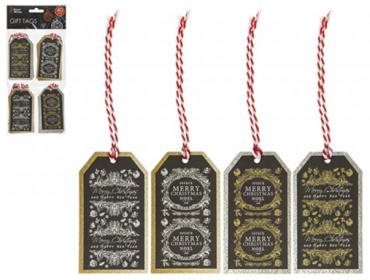 (image for) XMAS GIFT TAGS ASST 40S