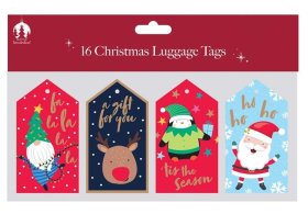 (image for) XMAS LUGGAGE TAGS - 16S