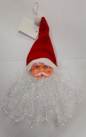 (image for) JL XMAS SANTA FACE HANGING - STD