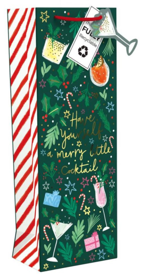 (image for) XMAS GIFT BOTTLE BAG COCKTAIL - BOTTLE 