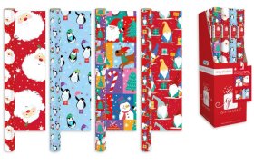 (image for) XMAS GIFT WRAP SANTA - 4M 