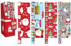 (image for) XMAS GIFT WRAP CUTE SANTA ASS - 7M 
