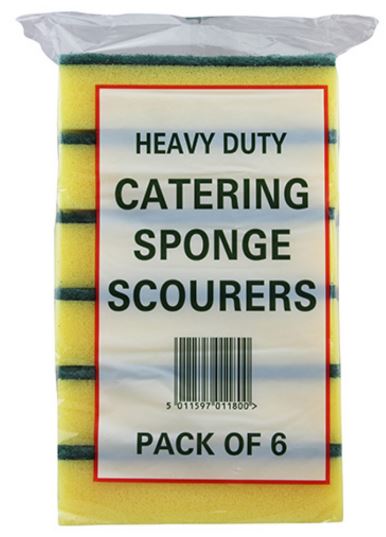 (image for) EGL H/DUTY CATERING SPONGE - 6S