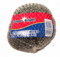 (image for) S/BRIGHT GALVANISED SCOURERS - 3S