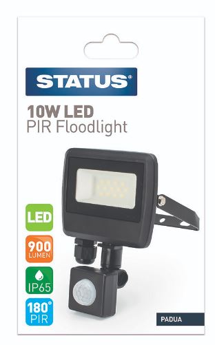 (image for) STA PIR FLOOD LIGHT LED 10W - 10W