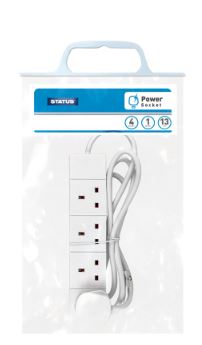 (image for) STA 4 WAY EXTEN LEAD 1M POLY - 1M