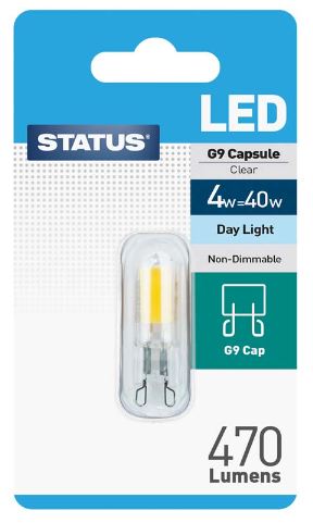 (image for) STA LED CAPSULE G9 D/L 4W=40W - 40W