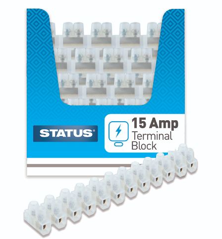 (image for) STA TERMINAL BLOCK 15AMP 12STR - 15AMP