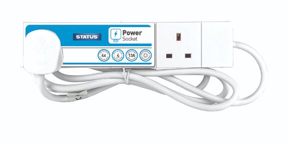 (image for) STA 4 WAY EXTENSION LEAD 4M