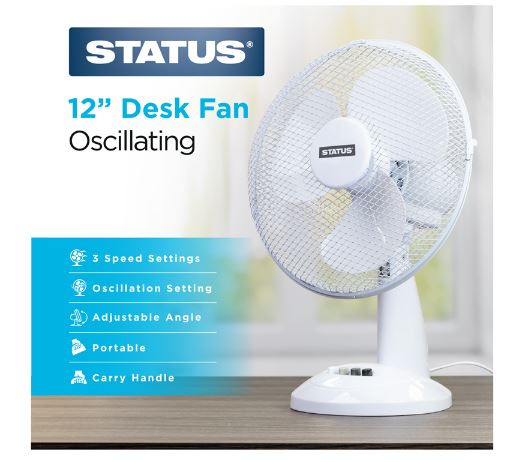 (image for) STA DESK FAN 12\" - STD