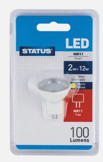 (image for) STA LED PEARL/BULB MR11 2W - 2W