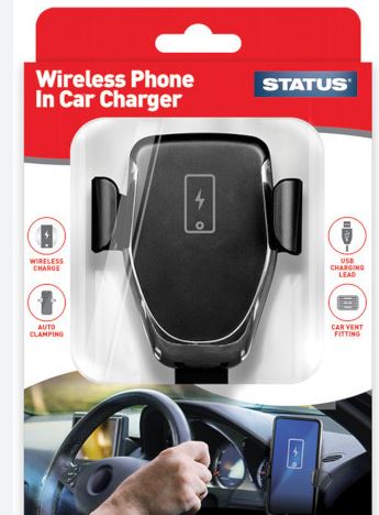 (image for) STA W/LESS PHONE CAR CHARGER - 10W