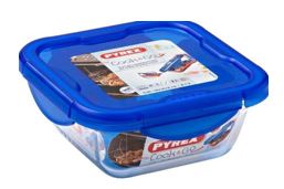 (image for) PYREX C&G GLASS CONT+LID SQUAR - 16CM