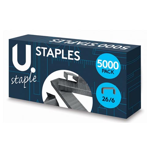 (image for) U. STAPLES 26/6 - 5000S