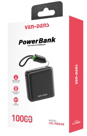 (image for) VEN POWER BANK 10000MAH BLACK - 22.5W