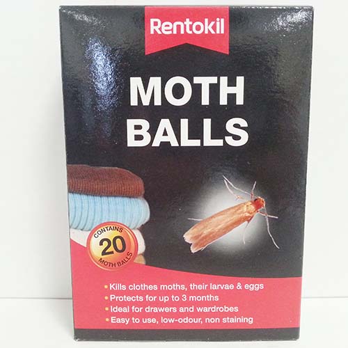 (image for) RENTOKIL MOTH BALLS - 20S