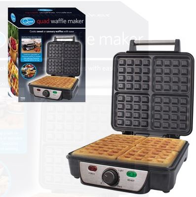 (image for) BENROSS QUAD WAFFLE MAKER - 1100W