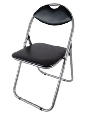 (image for) BENROSS FOLDING CHAIR BLACK - STD
