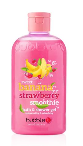 (image for) BUBBLE S/GEL BANANA & S/BERRY - 500ML