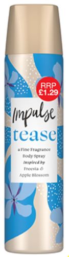 (image for) IMPULSE B/SPRAY TEASE PM1.29 - 75ML