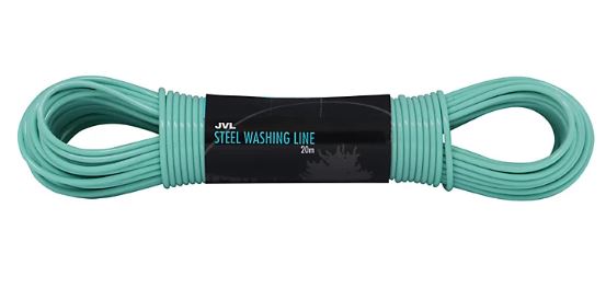 (image for) JVL STEEL WASHING LINE PVC