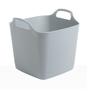 (image for) WHAM FLEXI TUB SQUARE COOLGREY - 15L