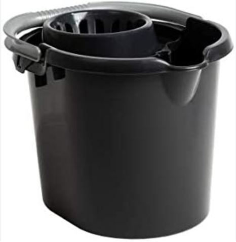 (image for) WHAM MOP BUCKET M/NIGHT BLACK - 16L